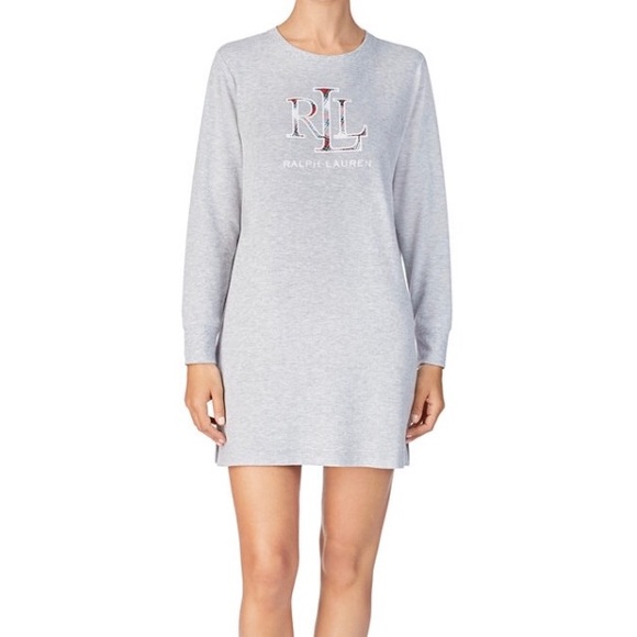 Ralph Lauren cozy logo sleep shirt - Picture 3 of 5